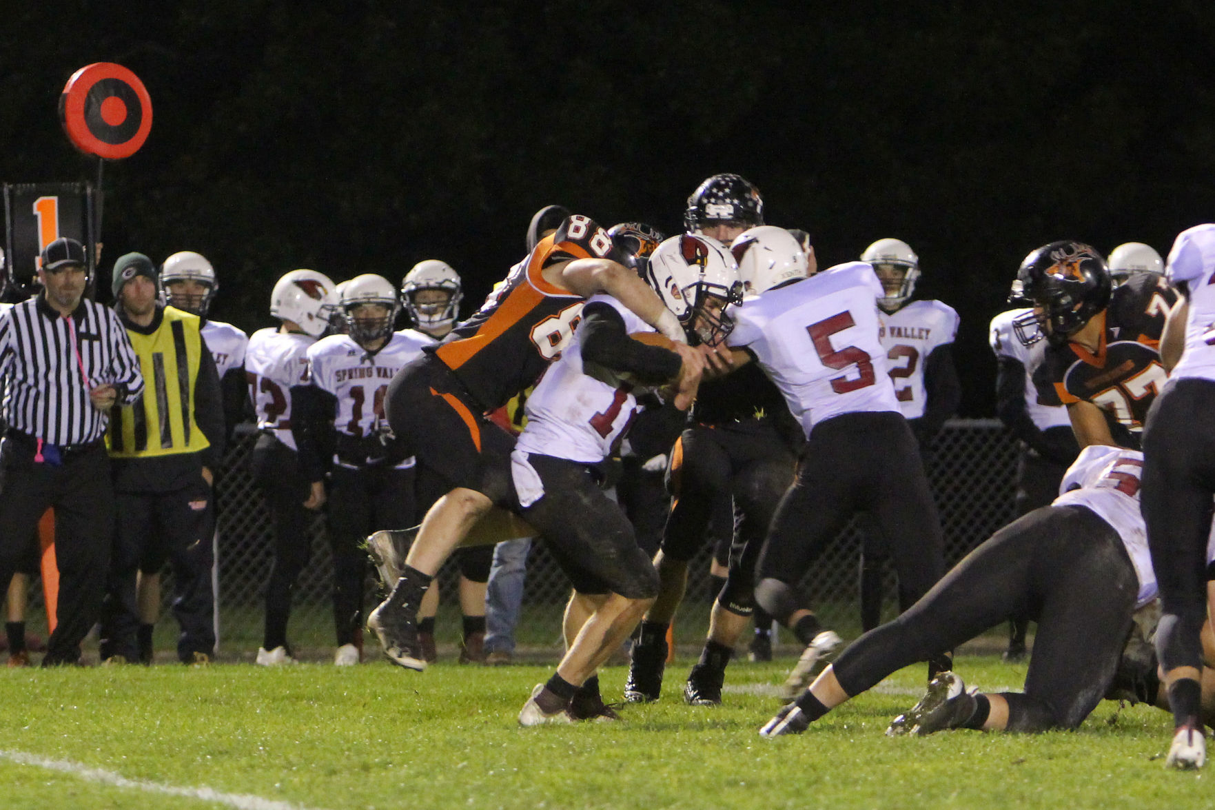 Spring Valley at Elk Mound football 10-4-19